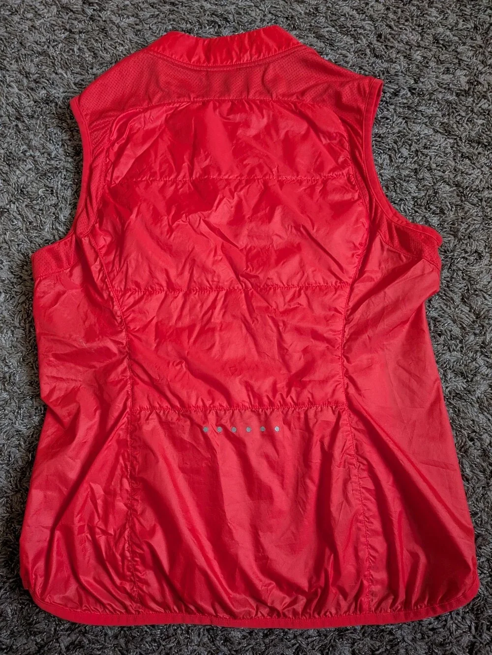 Nike Running Polyfill Aeroloft Bright Red Reflective Women's Vest M